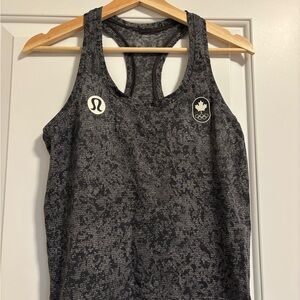 Lululemon Swiftly Tank Grey Canada Olympic Edition 6